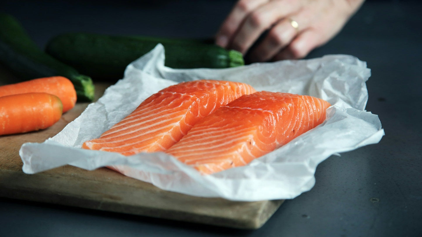Alaskan King Salmon Portions (1Lb) - Parker's Wild Alaskan Seafood