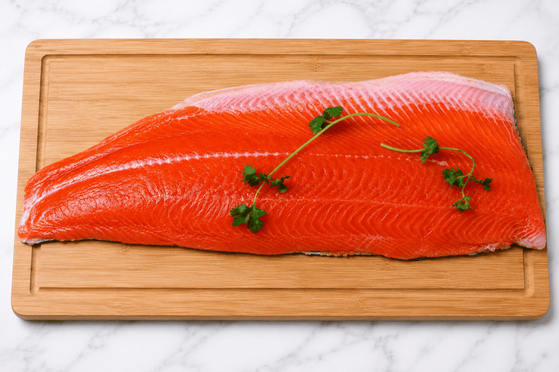 Copper River Sockeye Salmon Fillet (1.5 Lb) - Parker's Wild Alaskan Seafood