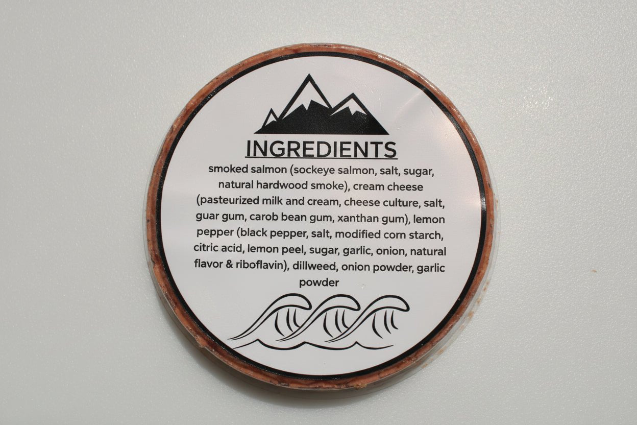 Wild Alaskan Smoked Sockeye Salmon Spread - Parker's Wild Alaskan Seafood
