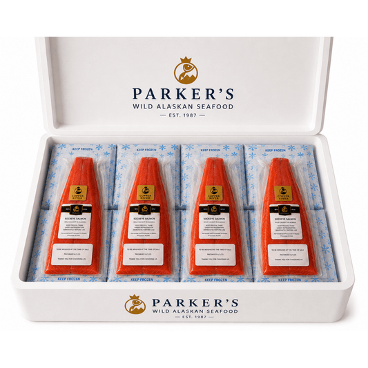 Wild Alaskan Sockeye Salmon Fillet Subscription - Parker's Wild Alaskan Seafood